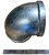 4" Elbow 90 Degree Fitting GALVANIZED