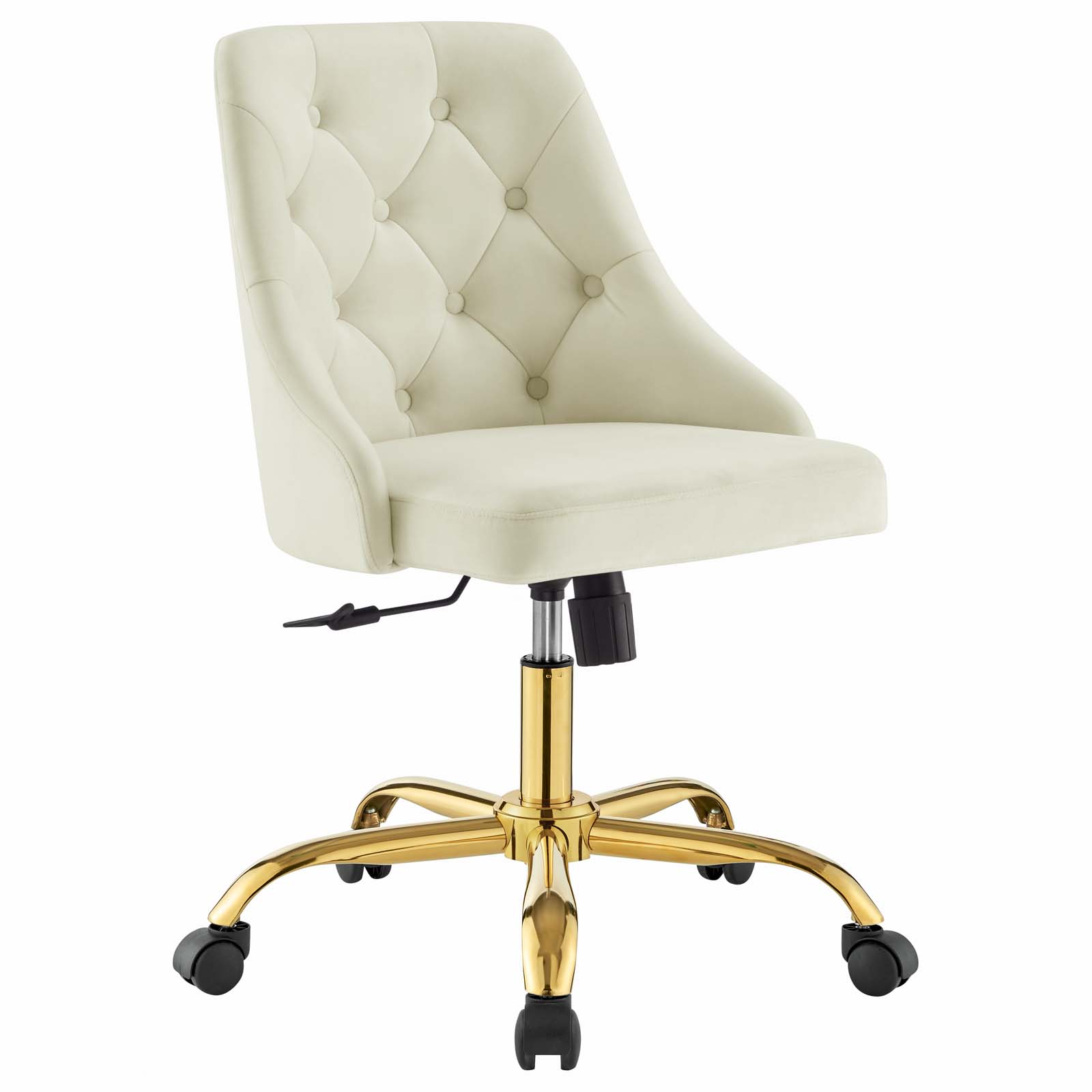 Tufted Swivel Desk Chair