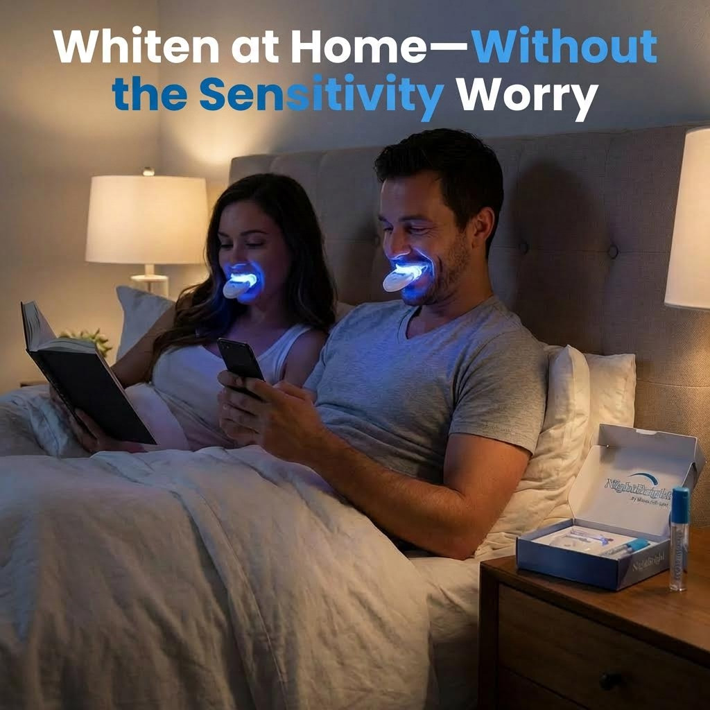 NightBright LED At-Home Teeth Whitening Kit | BleachBright