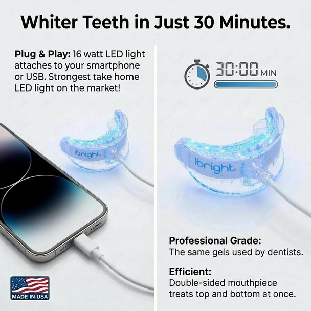 ibright Smartphone Teeth Whitening System 