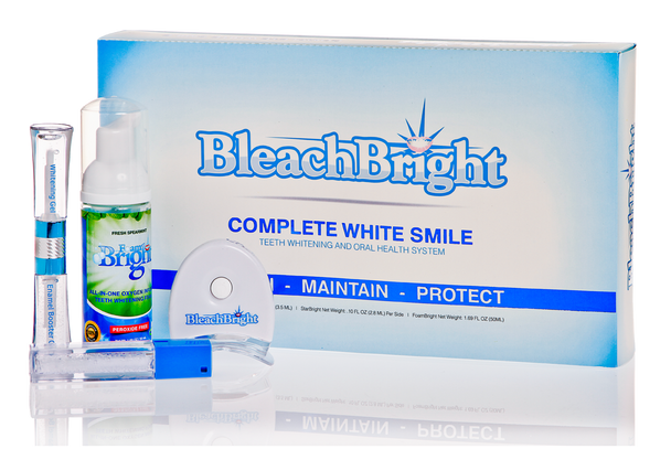 3-in-1 Home Whitening System-NightBright, StarBright, & FoamBright 