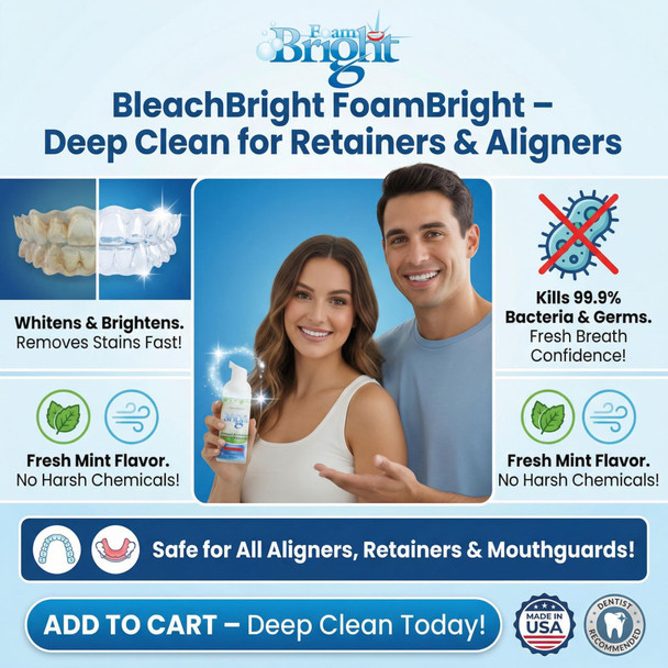 FoamBright Retainer & Aligner Cleaner