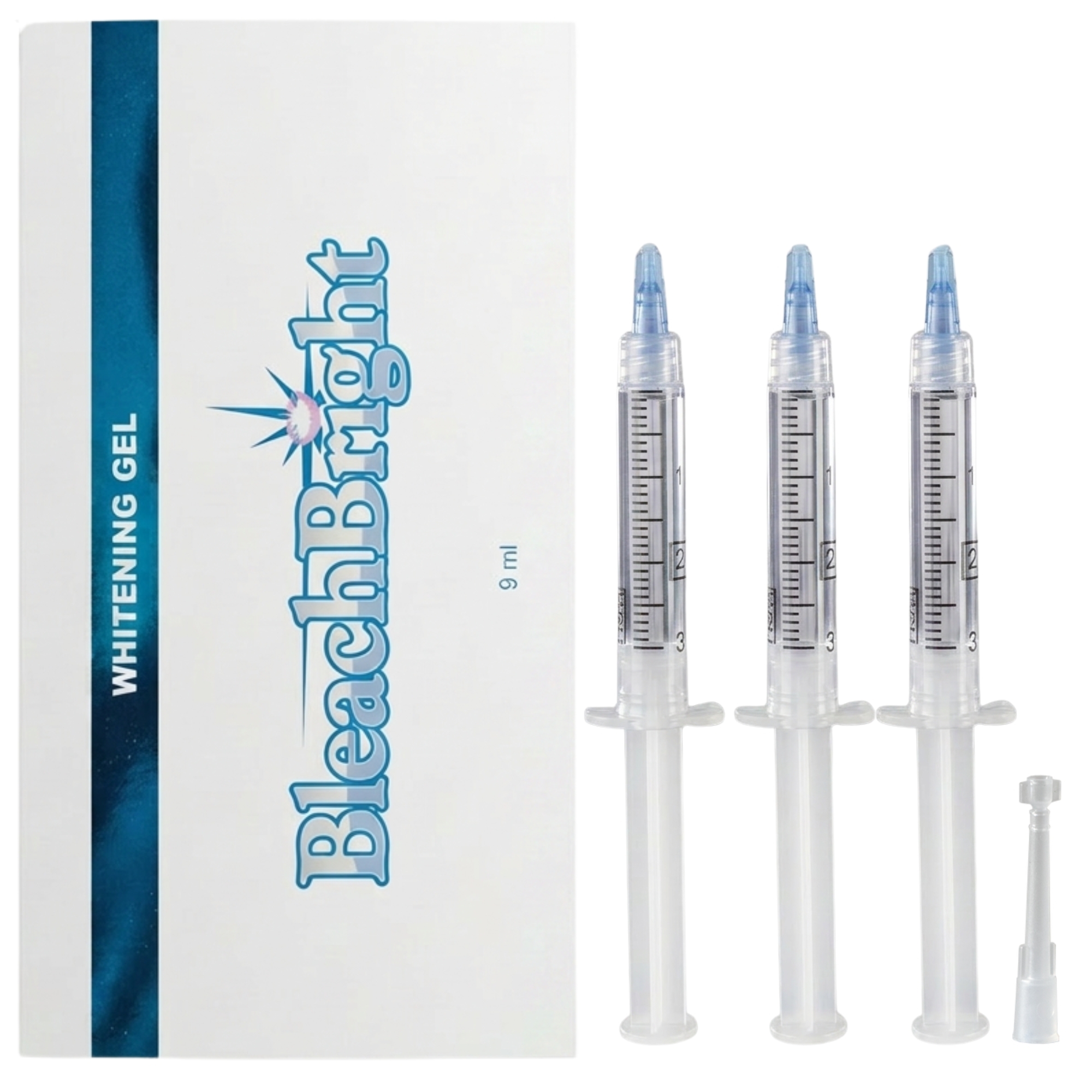 refill whitening gel syringes for the ibright smartphone whitening system