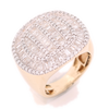 10k Gold 3.00ct Baguette Diamonds Big Boy Ring