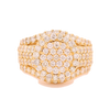 10K Gold 3.00ct Diamonds  Princess RING