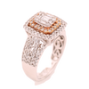 10K Gold 1.04ct Baguette Diamonds Square LDS Ring