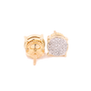 10K Gold 0.18ct Micro Diamonds LDS Earrings