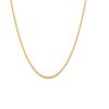 10K Gold 1.72ct Diamonds 20" Unisex Tennis Necklace