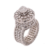 10K W/Gold 6.00ct Cluster Diamonds Custom Emperor Men's Ring
