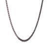10K W/Gold 7.25ct Illusion Set Diamonds Tennis Unisex Necklace