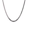 10k White Gold 6.50ct Illusion Set Diamonds Tennis Unisex Necklace