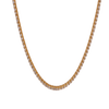 10K Gold, 22ct Diamonds, 15p Custom Unisex Tennis Necklace