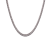 10K Gold 8.79ct Diamonds new baguette diamonds white gold chain