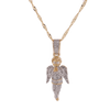 10K Gold 0.26ct Diamonds Angel LDS Pendant