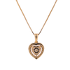 10K Y/Gold 0.35ct Diamonds NEW ladies heart pendant