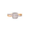 10K Gold 0.50ct Diamonds LDS Ring