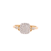 10K Y/Gold 0.35ct Diamonds LDS Ring