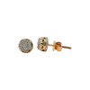 10k Yellow Gold 0.17ct Diamond Earrings