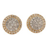 10k Yellow Gold 0.50ct Diamond Earrings