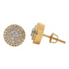 10k Yellow Gold 0.50ct Diamond Earrings