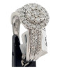 10k White Gold 0.85ct Diamond Ladies Ring