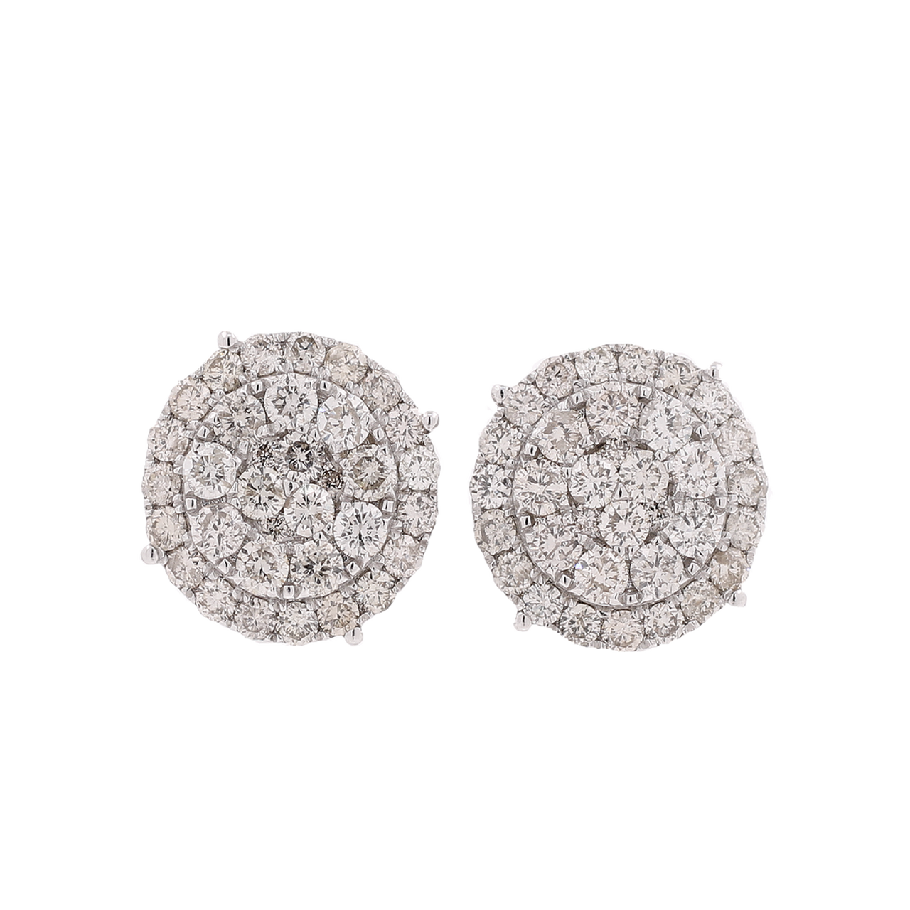 Marguerite 18kt Yellow Gold Large Diamond Stud Earrings — Annoushka US