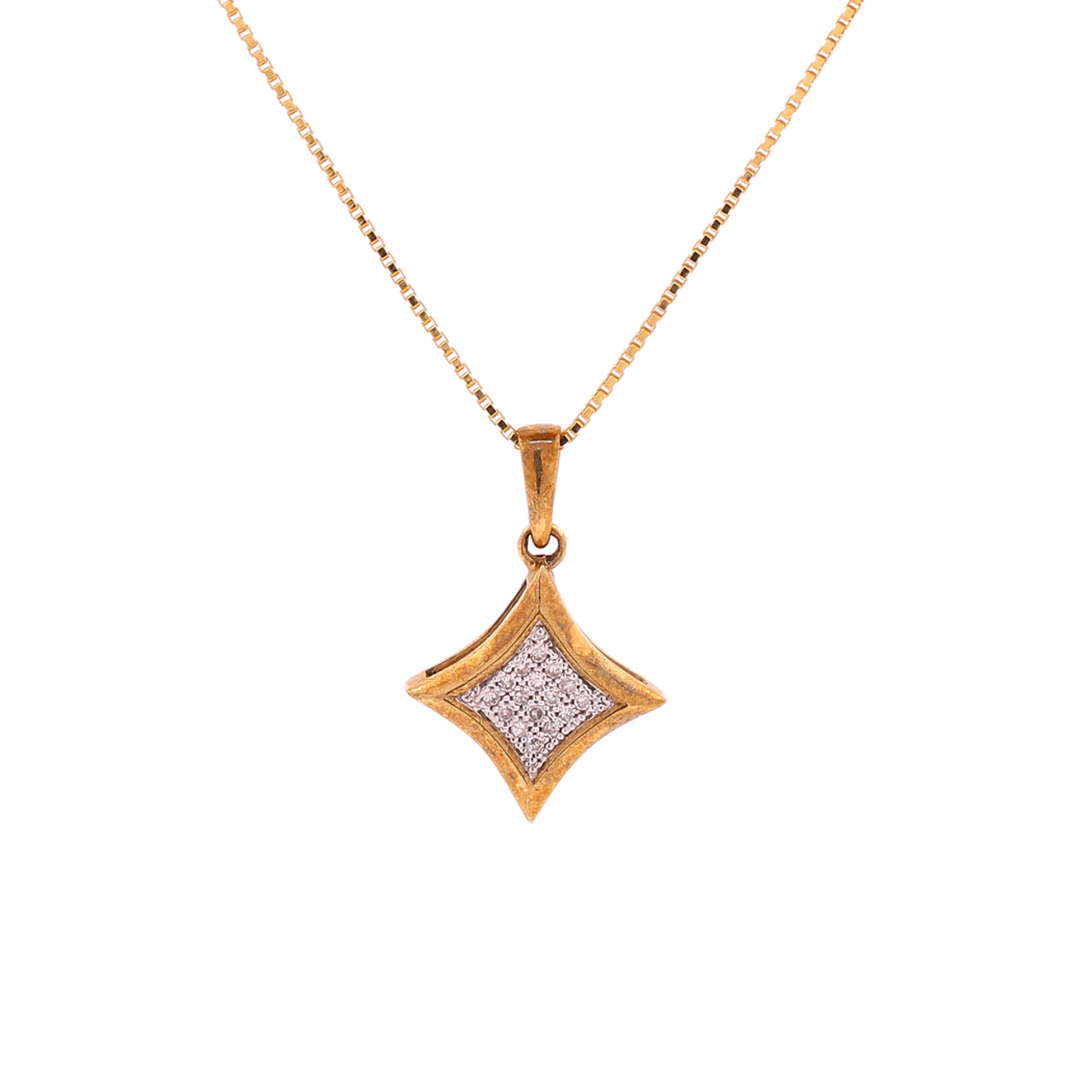 ネックレス・ペンダント Mini Triangle N-dia Pendant Necklace #2705 (10K Gold) 1080201__99203.1662934339.png?c=2