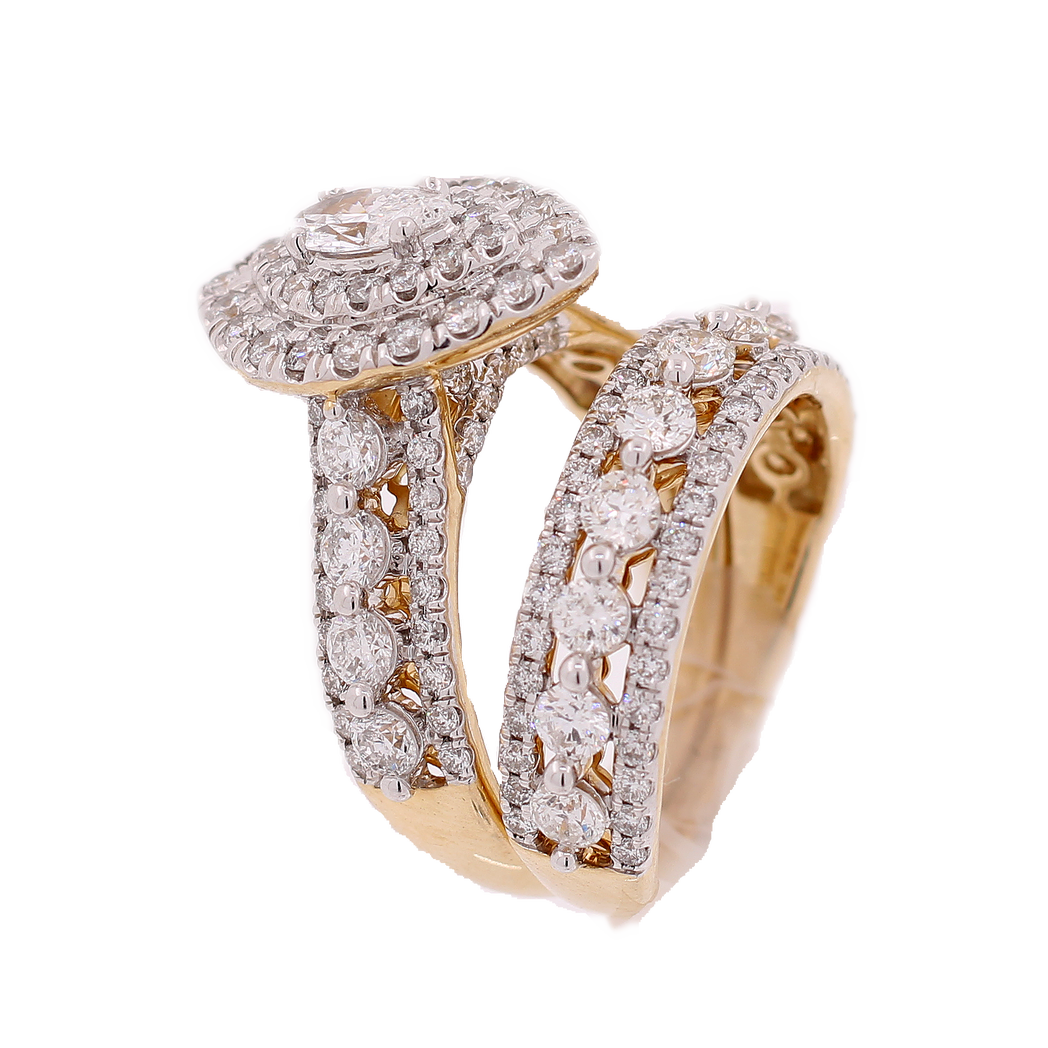 14K Gold 3.00ct Diamonds new queen ring King Johnny Johnny's Custom