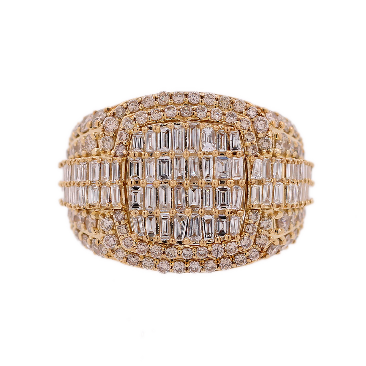 Chunky Minimal Dome Ring - Gold on Stainless Steel - Shendell's Ladies Rings