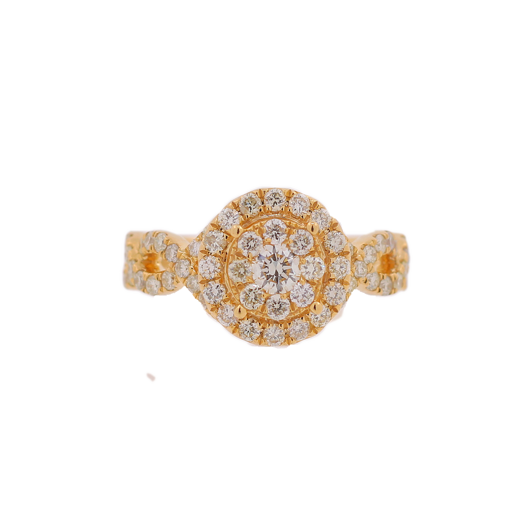 14K Gold 1.1ct Diamonds new ladies ring King Johnny Johnny's Custom