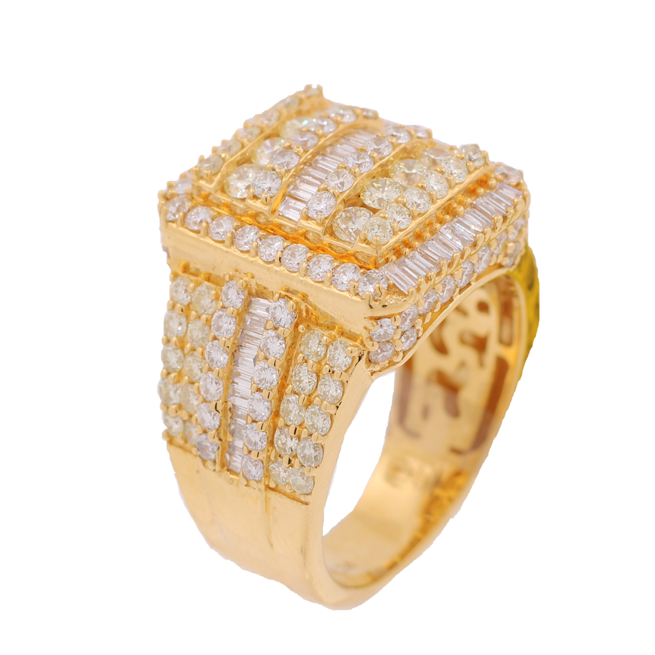 10K Gold 4 24ct Diamonds Fancy Men S Pinky Ring King Johnny Johnny   31945901  24972.1676067394 