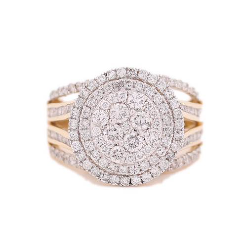 Women's 14k Yellow Gold 1.58ct Round Diamonds Ring Women's 14k Yellow Gold 1.58ct Round Diamonds Ring