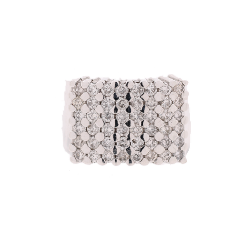 10k White Gold 1.50ct Diamonds Custom Men's Ring (3 Pointer Diamond) 10k White Gold 1.50ct Diamonds Custom Men's Ring (3 Pointer Diamond)