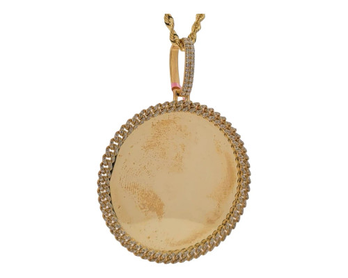 10K Yellow Gold Memory Pendant with 1.25ct Diamonds 10K Yellow Gold Memory Pendant with 1.25ct Diamonds