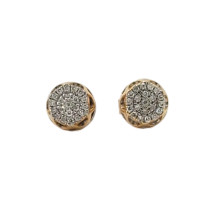 10k Yellow Gold 0.17ct Diamond Earrings