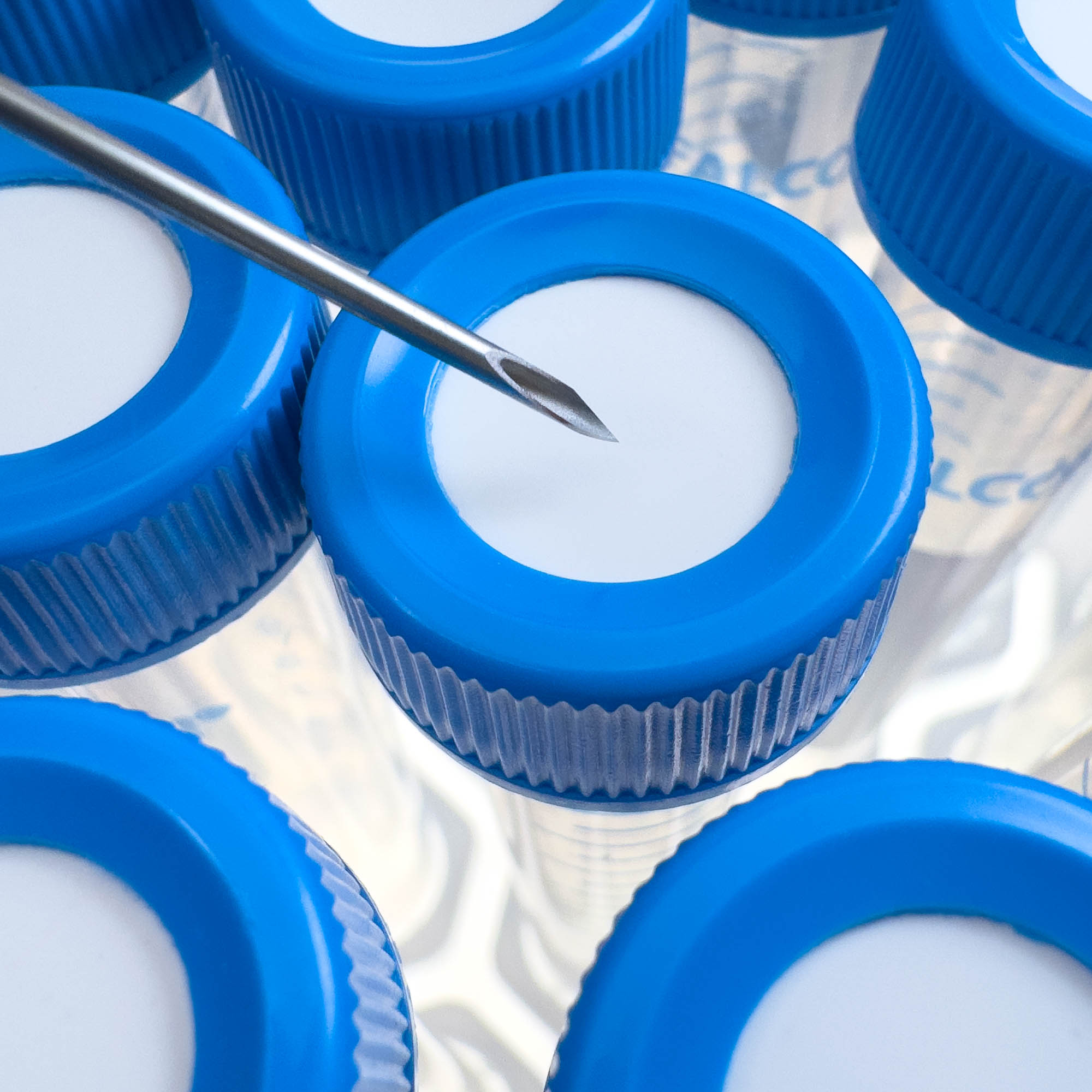 1F721 - Type-F Centrifuge Tubes 15 mL with UnCut Septa Caps