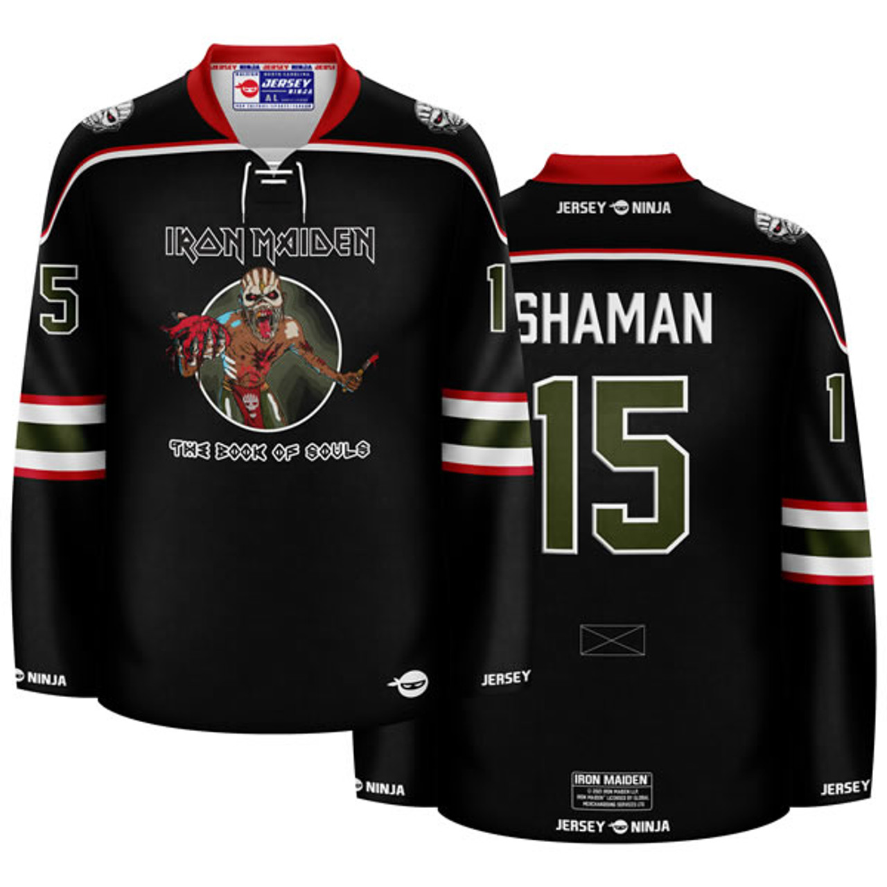 Officially Licensed Iron Maiden Hockey Jerseys by Jersey Ninja