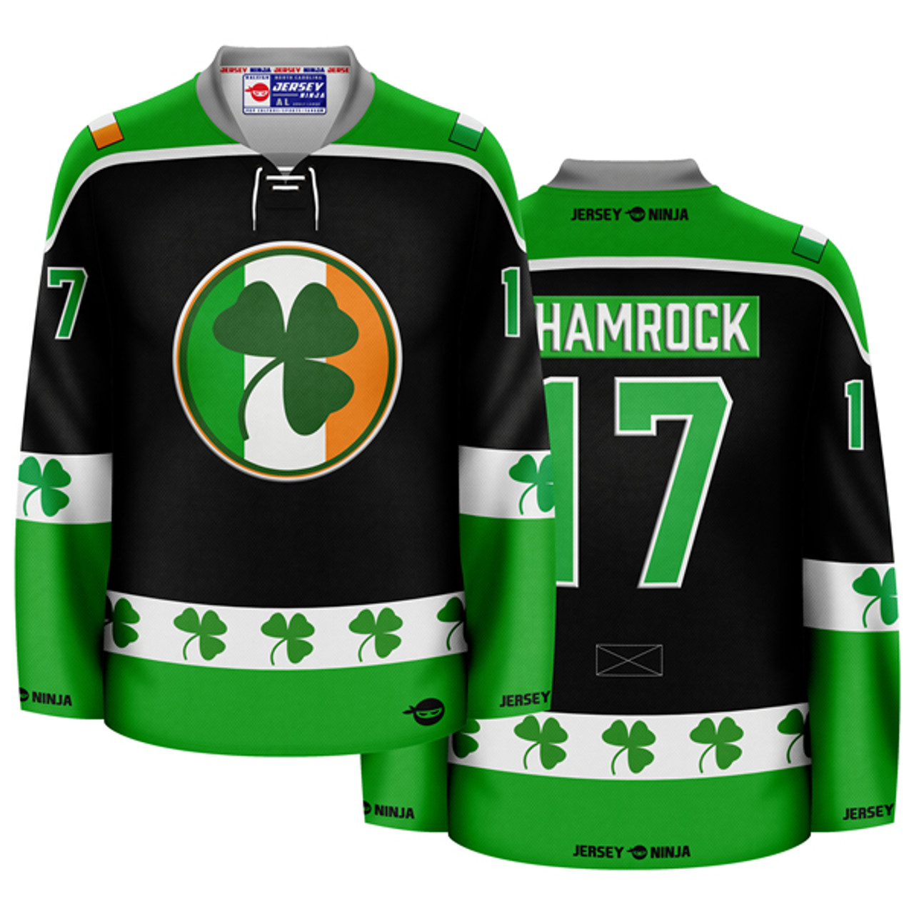 shamrock hockey jersey