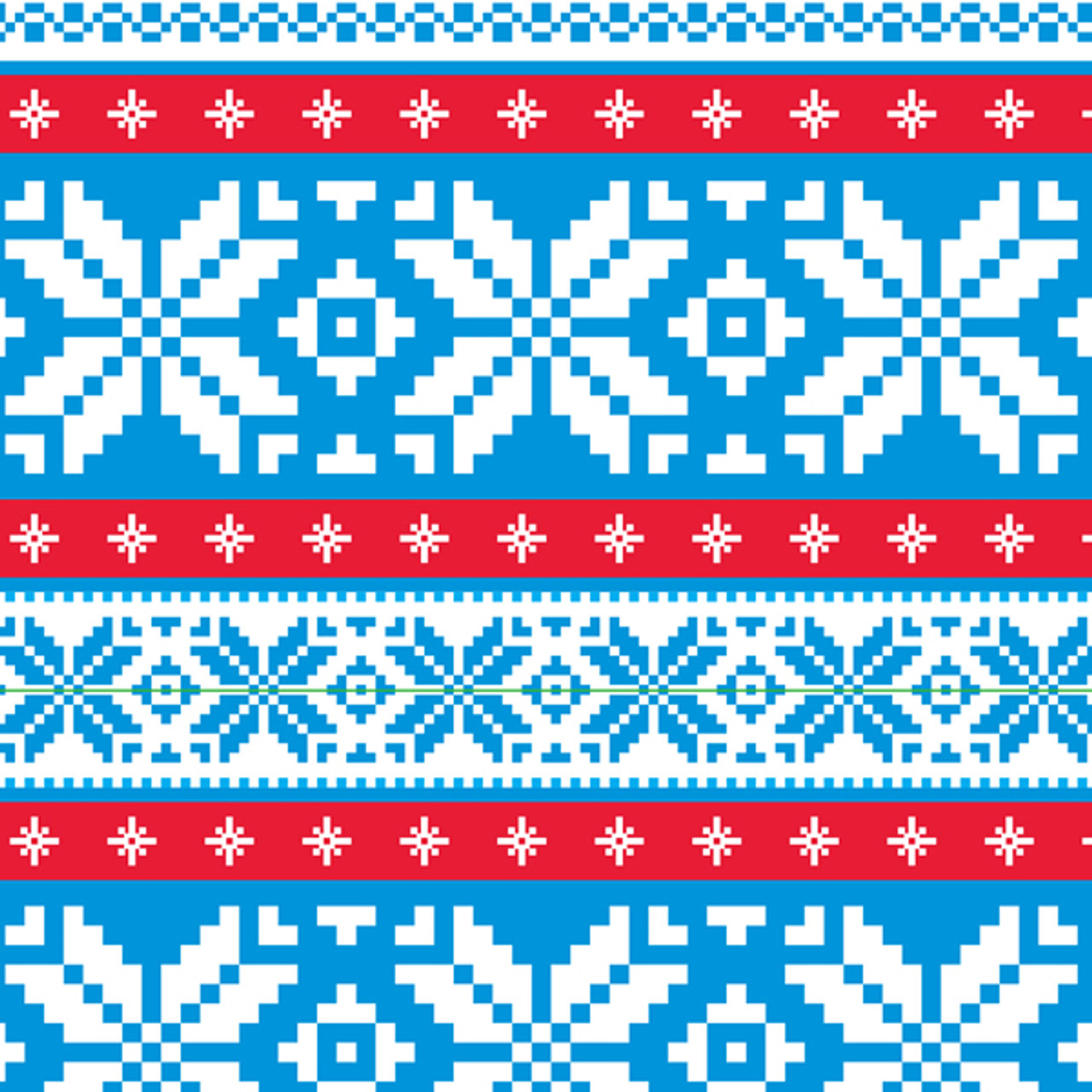 Jersey Ninja - Christmas Winter Blues Ugly Sweater Holiday Hockey