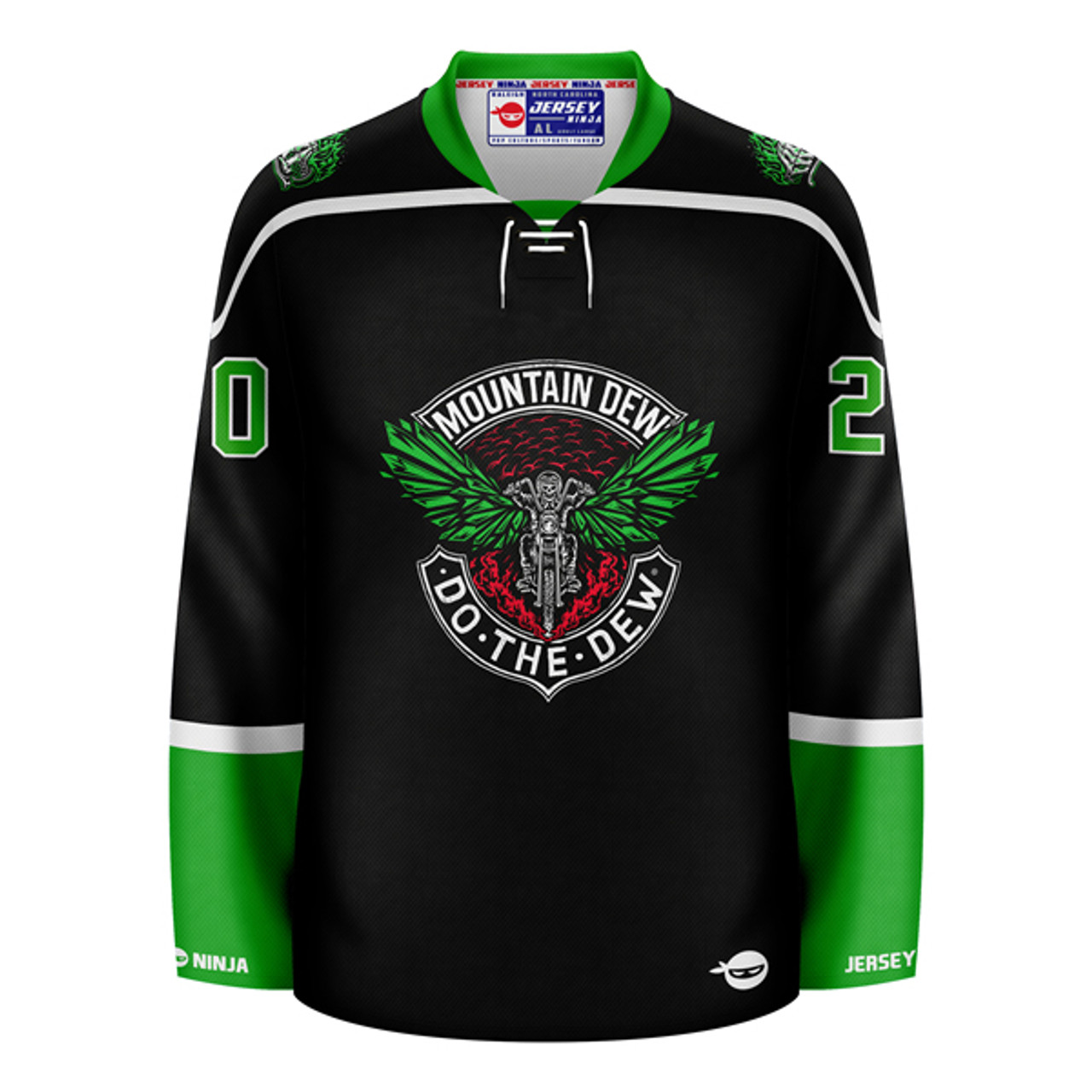 Thunderwear World of Warcraft Black Hockey Jersey / XL