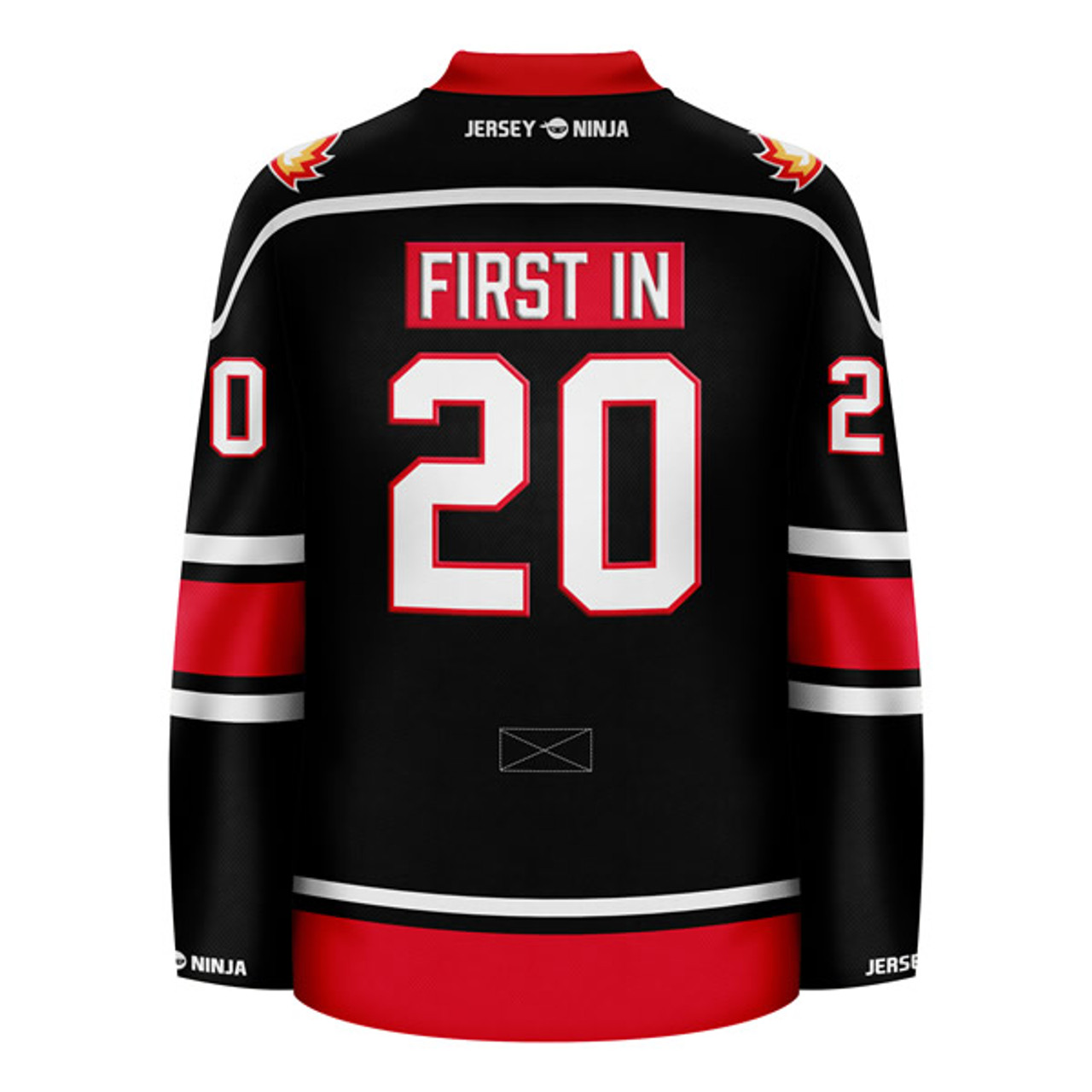 Jersey Ninja - Firefighter - Maltese Axe Hockey Jersey