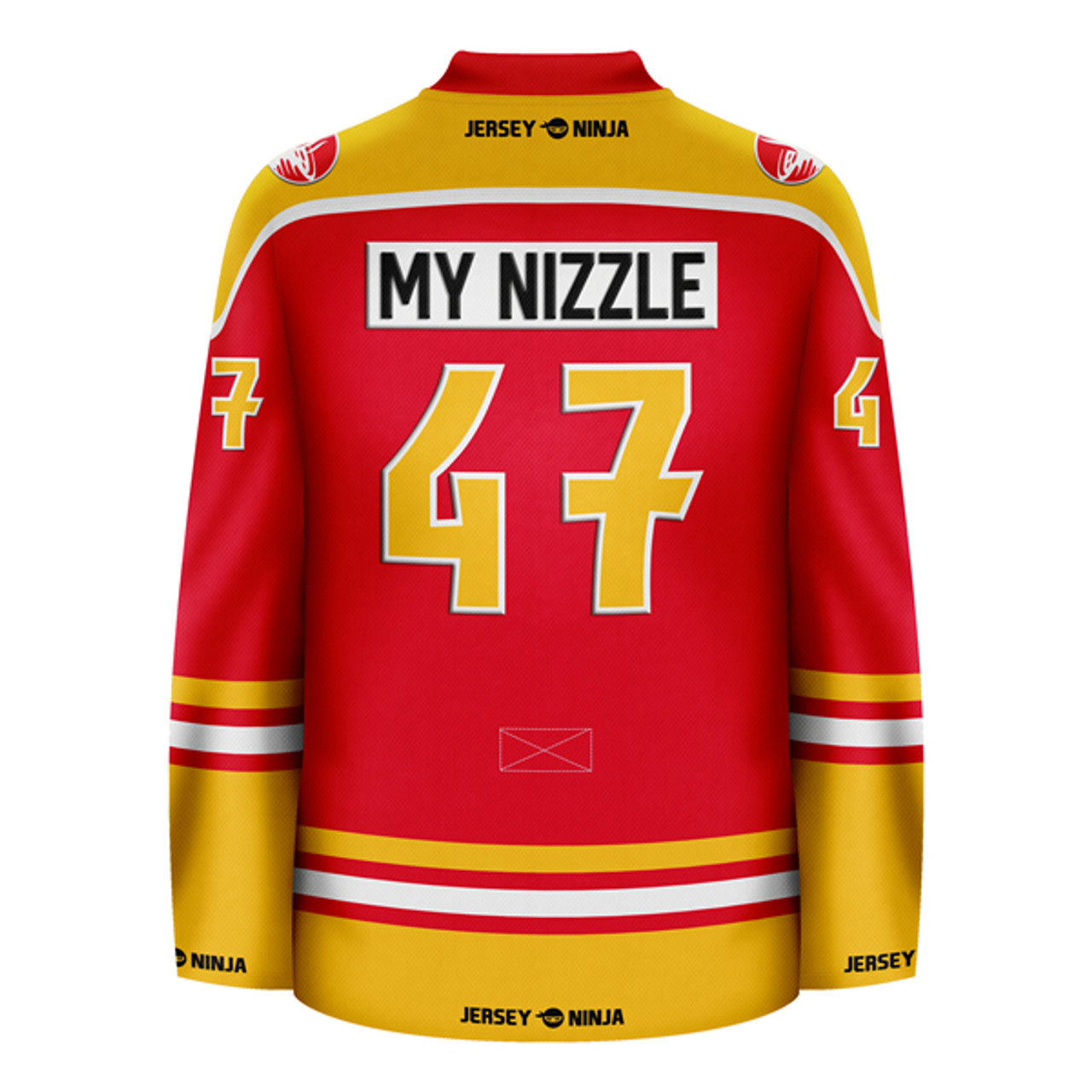 Jersey Ninja - Master Bait & Tackle Funny Hockey Jersey