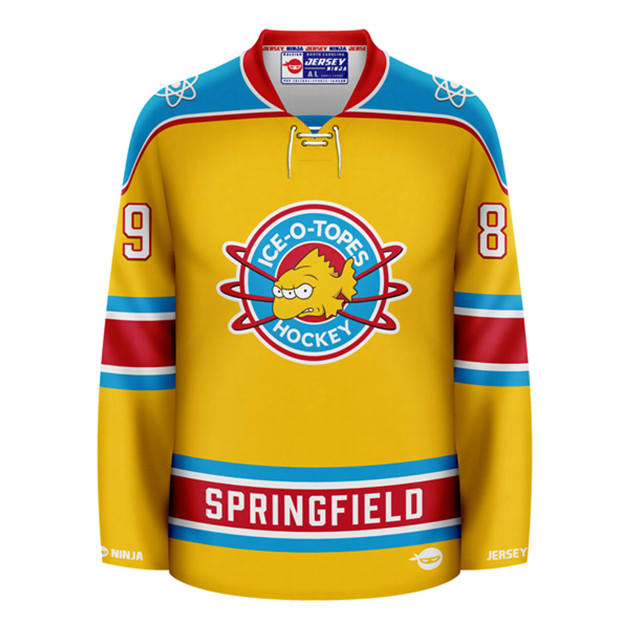 Mail Day! Springfield Ice-O-Topes Jersey!! : r/hockeyjerseys