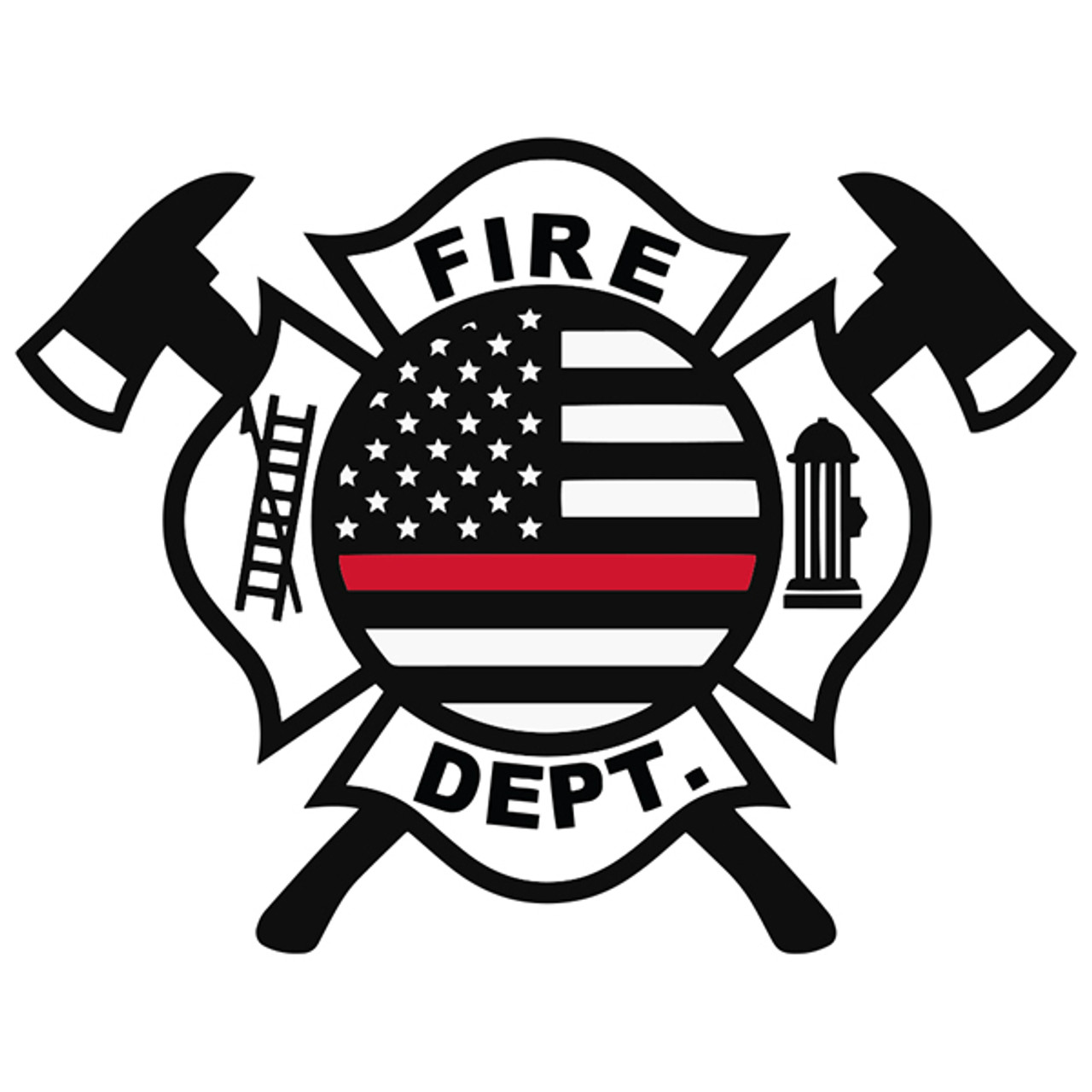 Firefighter - Turnout Gear Red Pop Culture Hockey Jersey