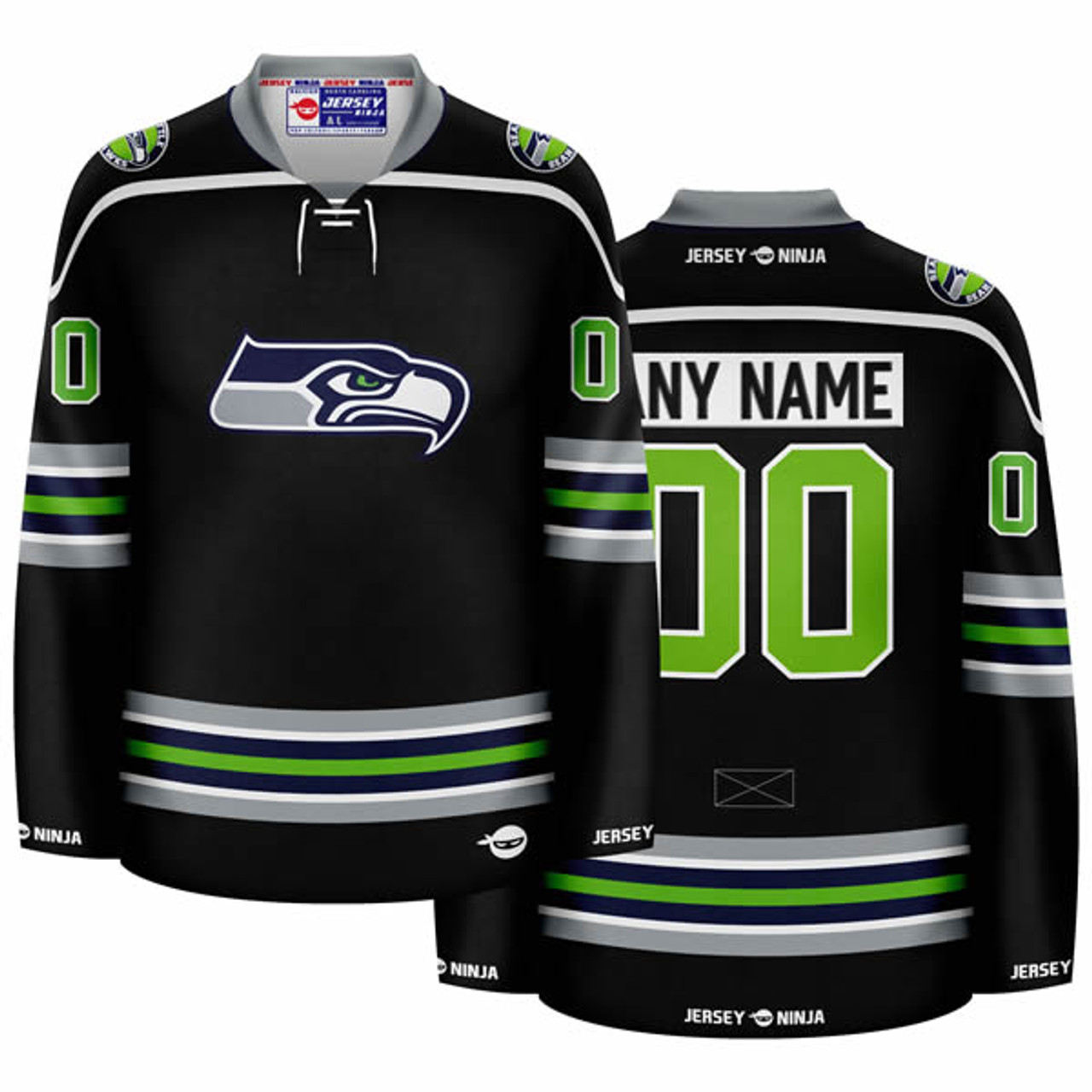 black seahawks jersey