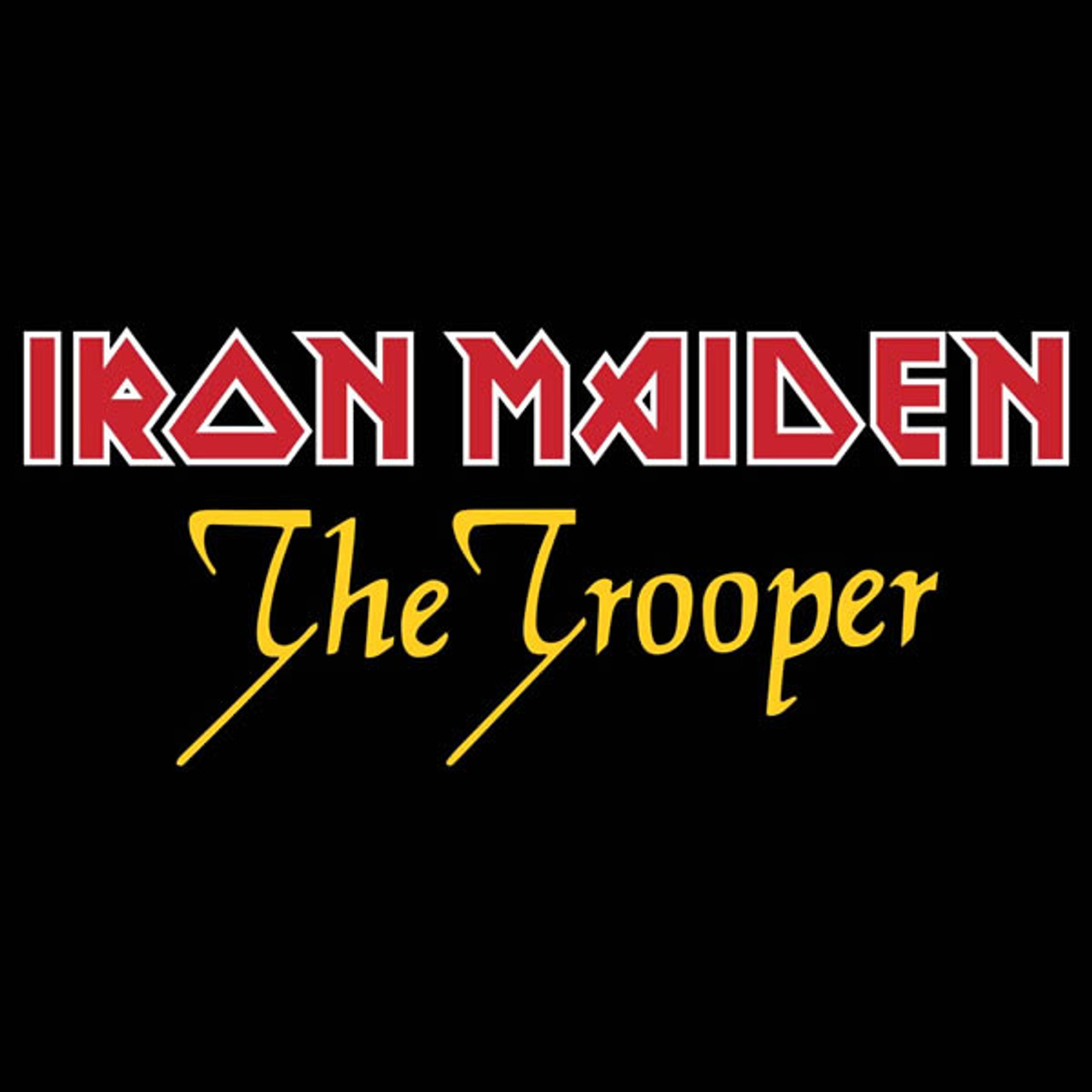 Jersey Ninja - Iron Maiden The Trooper Sub Black Hockey Jersey