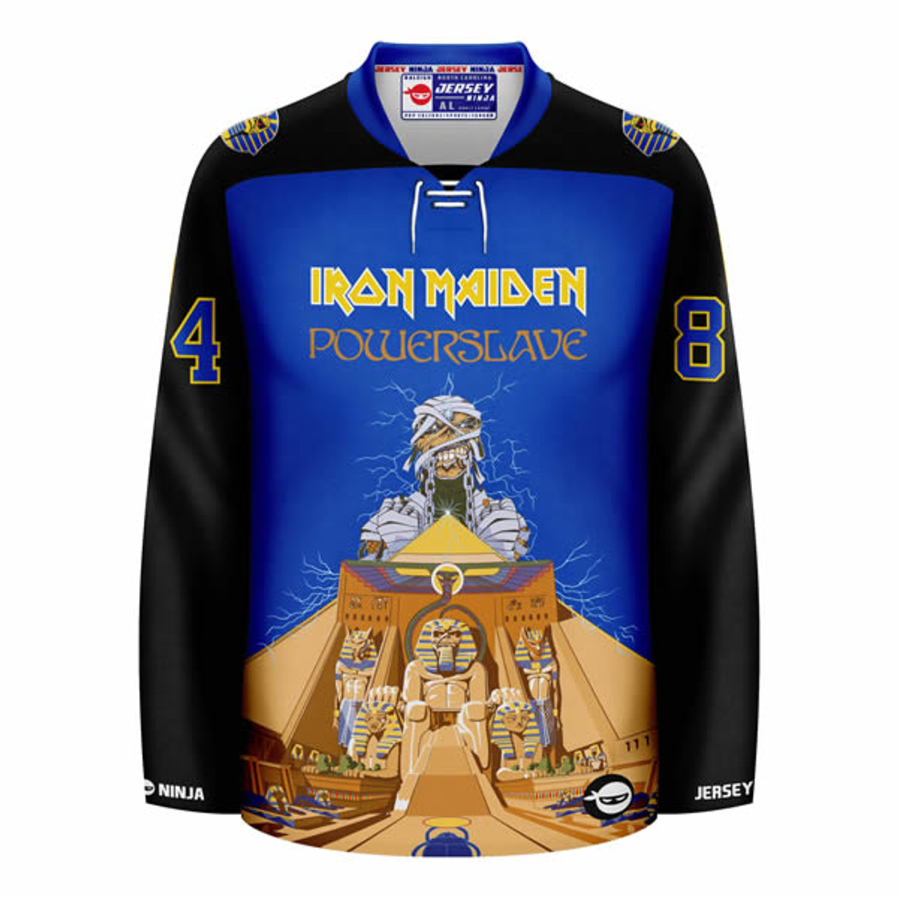 Jersey Ninja - Iron Maiden Powerslave Sub Hockey Jersey