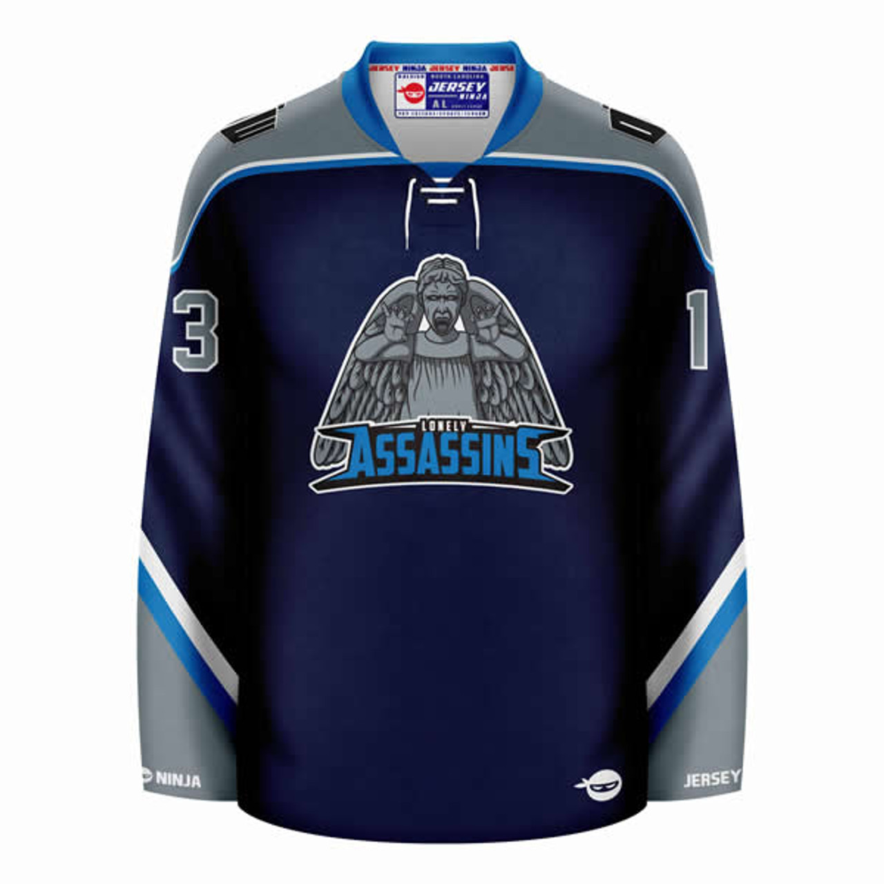 AJH Hockey Jersey Art: Monday: Long time no see Blues