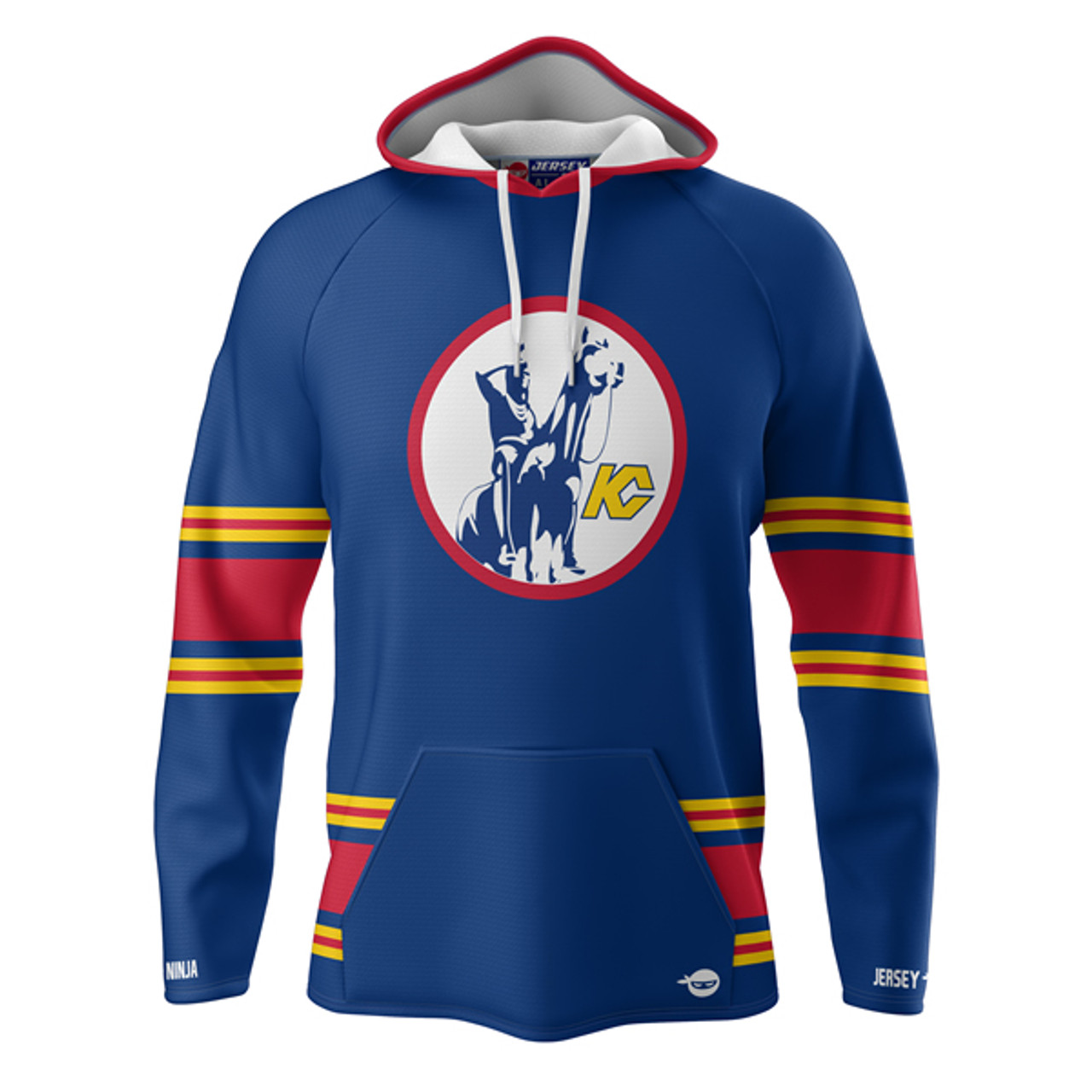 Kansas City Scouts Jersey - Blue - XS - Royal Retros