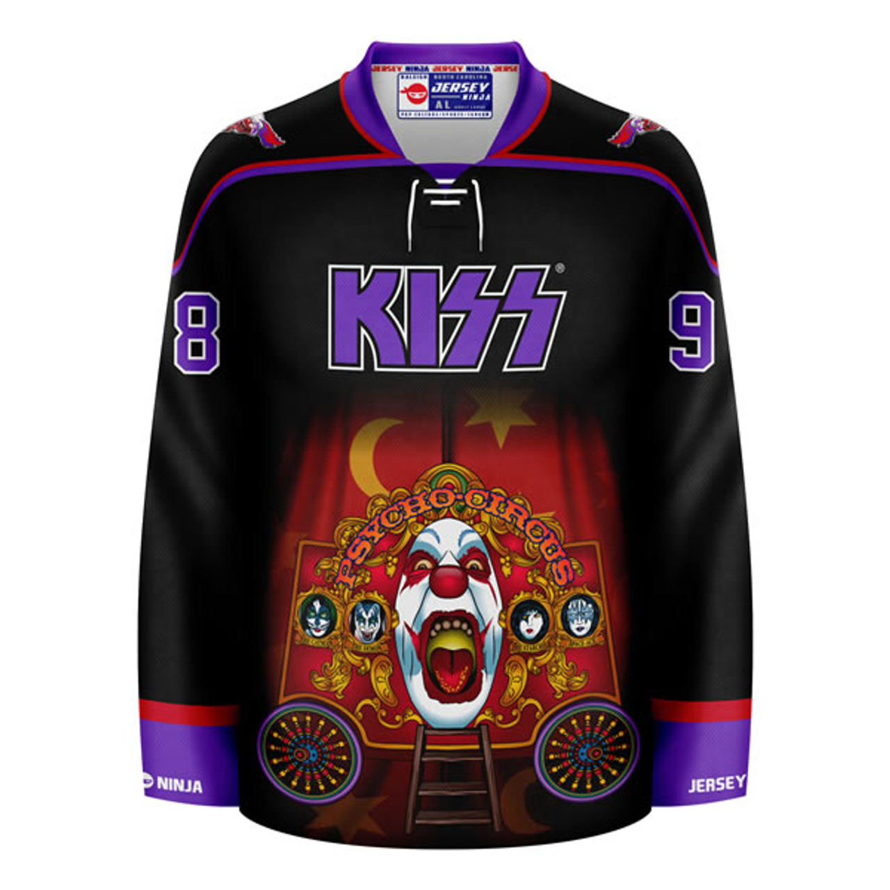 Jersey Ninja - KISS Psycho Circus Hockey Jersey